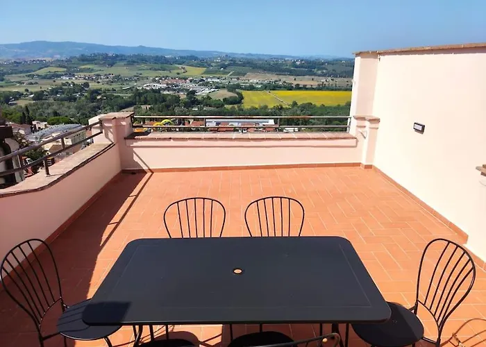 아파트 La Grande Terrazza, Centro Borgo *